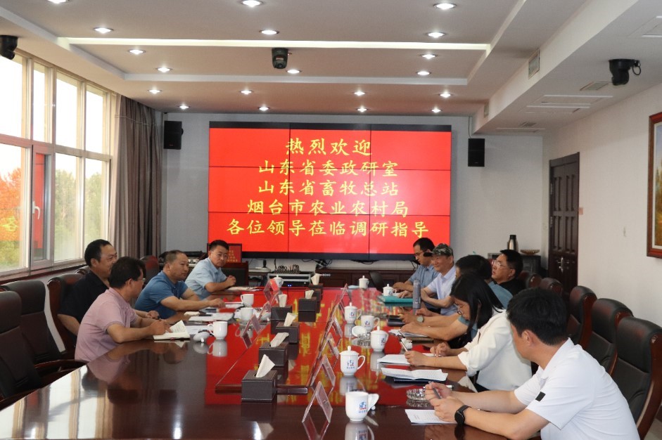 【调延卓山东省委政研室二级调研员王臻一行莅临南宫NG28股份调研领导