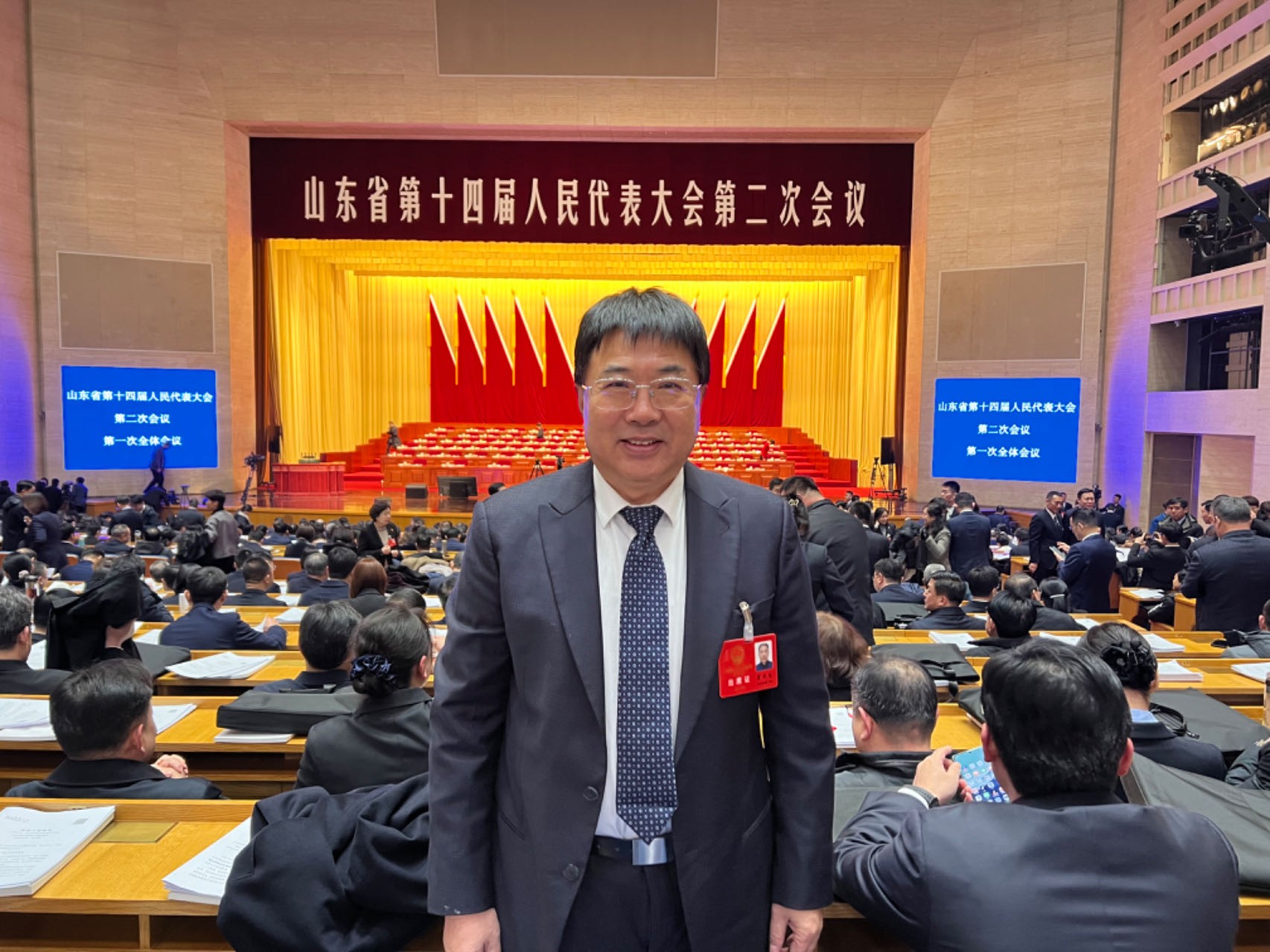 【新闻】服膺使命担任，当真履职尽责——南宫NG28股份董事长曹积生出席省人代会